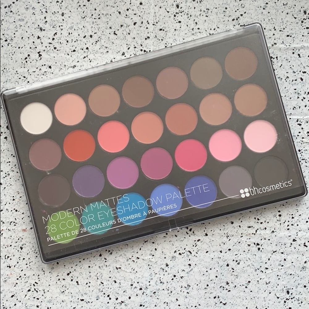 NEW bh Cosmetics Modern Mattes 28 Color Eyeshadow